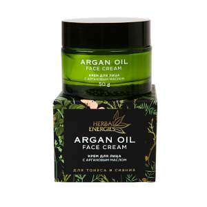 Herbal Energies krema za lice sa arganovim uljem (SPF 11)